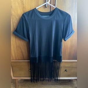 House of Harlow fringe top